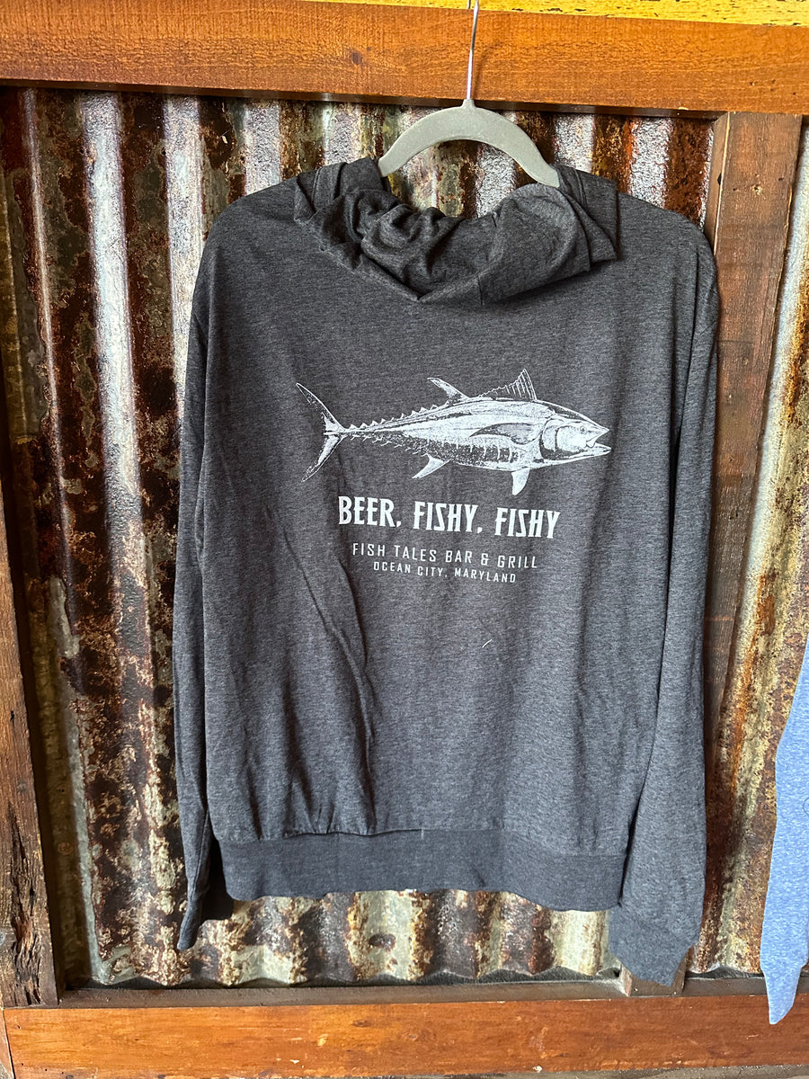 Beer Fishy Fishy Lightweight Zipup Hoody – Fish Tales