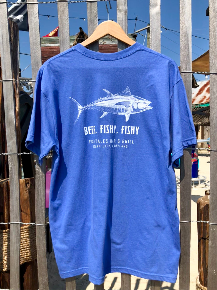  Crazy Dog T-Shirts Beer Fishy Fishy Funny Fishing Ale