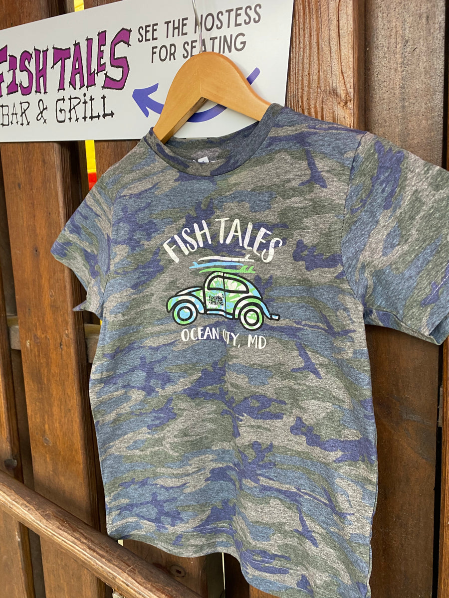 Kids - VW Bug SHORT SLEEVE T-shirt – Fish Tales