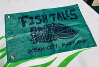 FT Small Flag - Fish Tales, Ocean City, MD's best waterfront restaurant and bar.  Coastal Apparel relaxed for the best of beach lovers.
