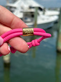 PGO Pink Logo Bracelet