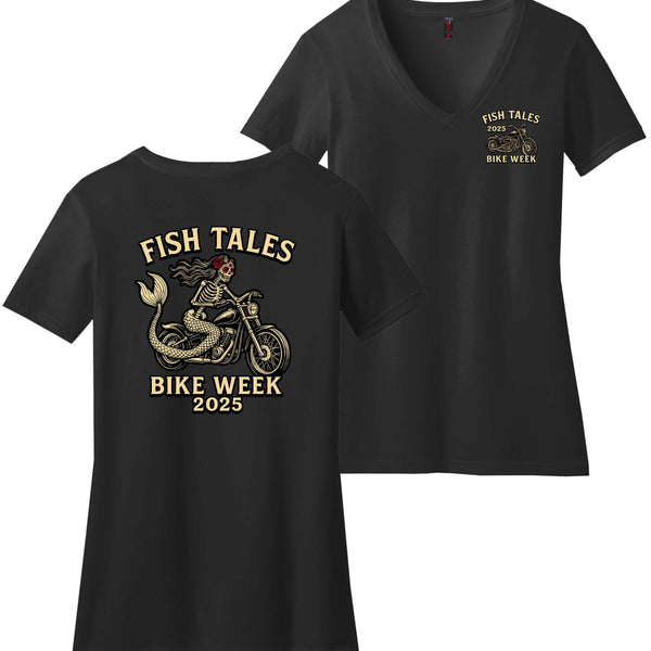 2025 Ladies Bike Week V-Neck