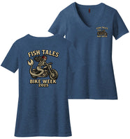 2025 Ladies Bike Week V-Neck
