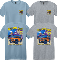 2025 Jeep Week T-shirts