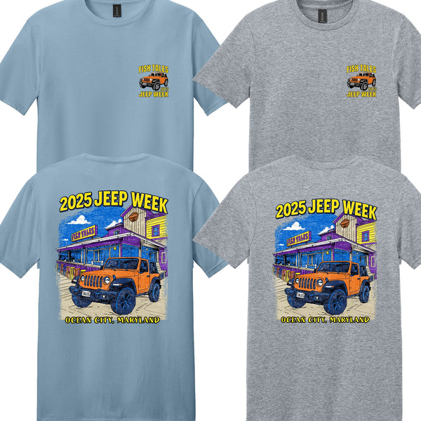2025 Jeep Week T-shirts
