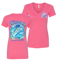 2025 PGO Ladies V-Neck Top
