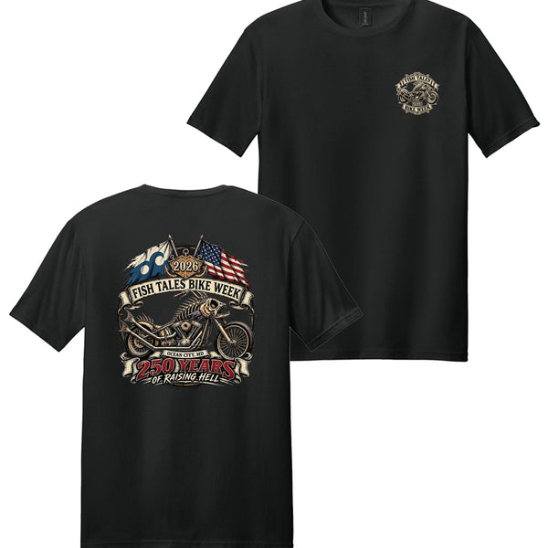 2026 Bike Week Unisex Short Sleeve Tshirt