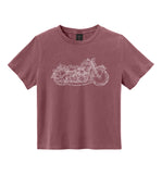 2026 Flowered Bike Week Boxy Top