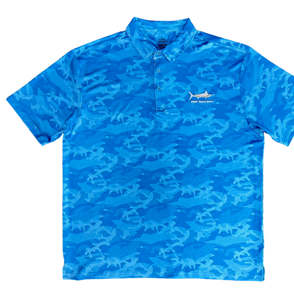 PGO Performance Water Camo Golf Shirt