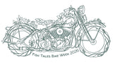 2026 Flowered Bike Week Boxy Top