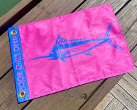 Hot Pink PGO Catch Flags